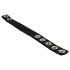 Pulselock Forge - anillo para el pene de silicona ajustable con broches (negro) - 228 mm