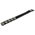 Pulselock Forge - anillo para el pene de silicona ajustable con broches (negro) - 228 mm