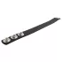 Pulselock Forge - anillo para el pene de silicona ajustable con broche (negro) - 200 mm