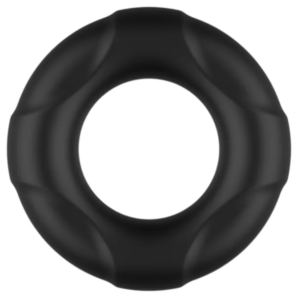 Anillo para el pene de silicona Pulselock Cirkl (negro) - 26 mm