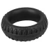 Pulselock Forge - anillo para el pene de silicona con diseño de neumático (negro) - 35 mm