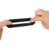 Pulselock Forge - anillo para el pene de silicona con diseño de neumático (negro) - 35 mm
