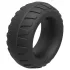 Pulselock Oak - anillo para el pene de silicona extragrueso (negro) - 40 mm