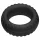 Pulselock Forge - anillo para el pene de silicona con diseño de neumático (negro) - 30 mm