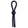Pulselock Forge - anillo para el pene tipo lazo ajustable de silicona (negro)