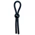 Pulselock Forge - anillo para el pene tipo lazo ajustable de silicona (negro)