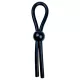 Pulselock Forge - anillo para el pene tipo lazo ajustable de silicona (negro)
