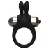Pulselock Vantr - anillo vibrador para el pene con conejito (negro) - 30 mm