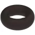 Pulselock Cocktura - anillo para el pene de silicona con lunares (negro) - 27 mm