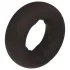 Pulselock Cocktura - anillo para el pene de silicona con lunares (negro) - 27 mm