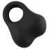 Pulselock Taur - anillo peneano de silicona con bolas lastradas (negro)