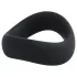 Pulselock Cocktura - anillo peneano retorcido de silicona (negro) - 5 cm