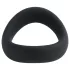 Pulselock Cocktura - anillo peneano retorcido de silicona (negro) - 5 cm