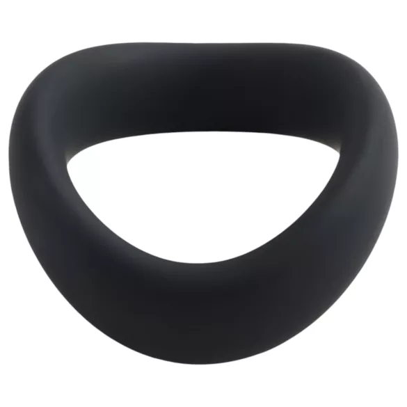 Pulselock Cocktura - anillo peneano de silicona retorcido (negro) - 47,5 mm