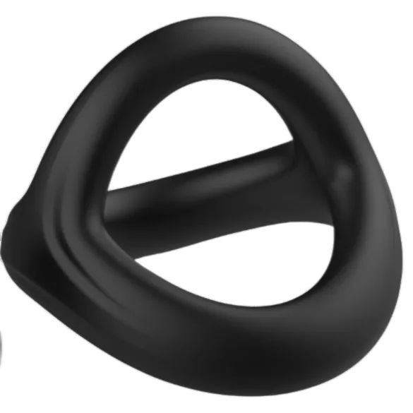 Pulselock Taur - Anillo para pene y testículos en forma de Y (negro) - Talla M