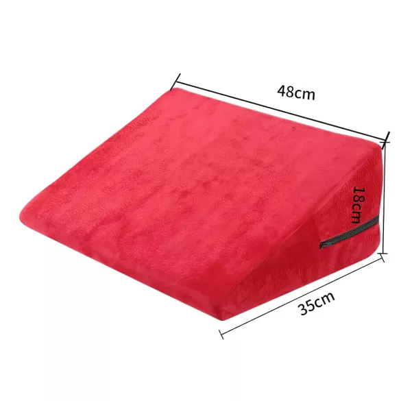 Almohada Mágica Desirel - cojín sexual en cuña - pequeño (rojo)