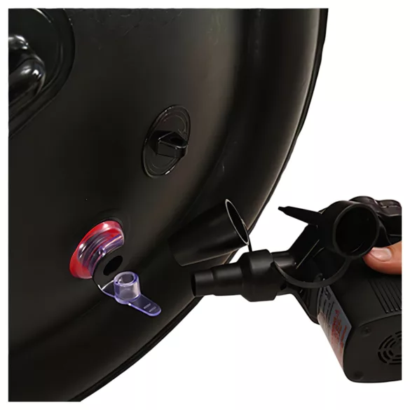 Magic Pillow - Mueble sexual hinchable BDSM - con esposas - grande rojo