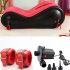 Almohada Mágica Inflable BDSM con Esposas - Grande (Rojo)