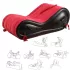 Magic Pillow - Mueble sexual hinchable BDSM - con esposas - grande rojo