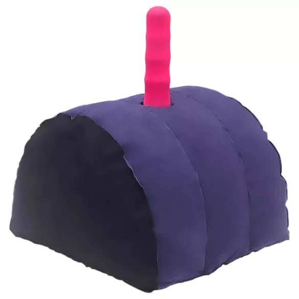 Almohada Mágica Desirel - Cojín sexual hinchable con soporte para dildo (lila)