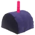 Almohada Mágica Desirel - Cojín sexual hinchable con soporte para dildo (lila)