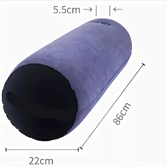 Magic Pillow - cojín sexual inflable cilíndrico - color lila