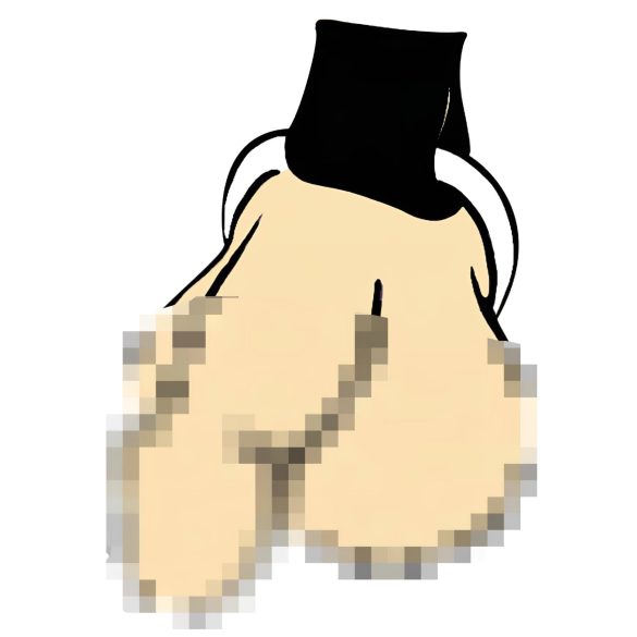 ZADO - arnés corporal para hombre - cuero negro (S-L)