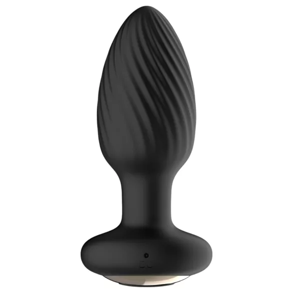 Funny Me 360 - vibrador anal impermeable - silicona negra