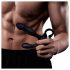 Divertido Dedos: vibrador prostático con control remoto (negro)