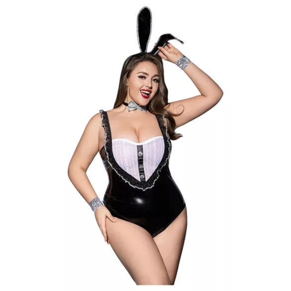 JSY 102 - disfraz de conejita negra (talla XL-2XL)