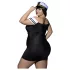 JSY 104 - disfraz de marinero negro (talla XL-2XL)