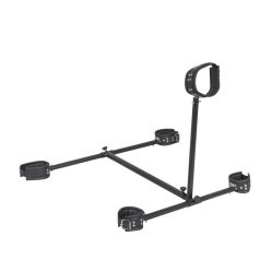 ZADO - separador cuello manos pies - ajustable cuero negro