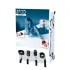 ZADO - set de ataduras para cama - cuero negro
