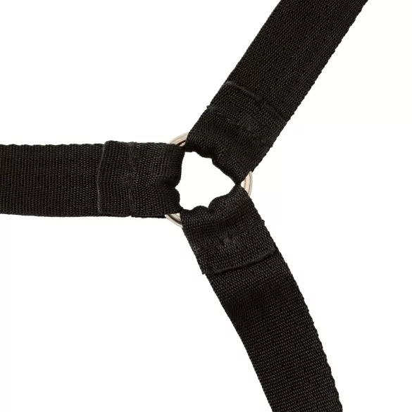ZADO - set de ataduras para cama - cuero negro