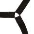 ZADO - Set de ataduras de cuero para cama (negro)