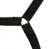 ZADO - set de ataduras para cama - cuero negro