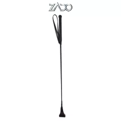 ZADO - látigo de cuero - negro