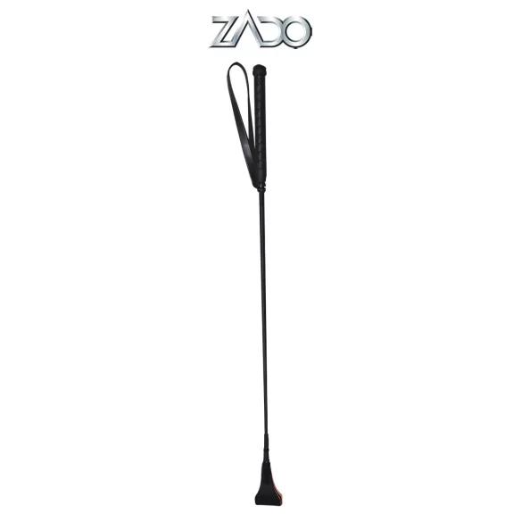 ZADO - látigo de cuero - negro