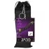 ZADO - cepo para testículos con revestimiento de cuero (negro)