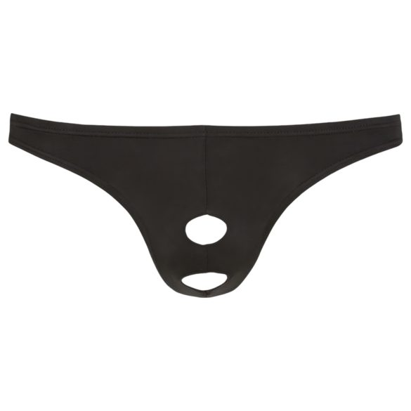 Tanga Showmaster para hombres (negro)