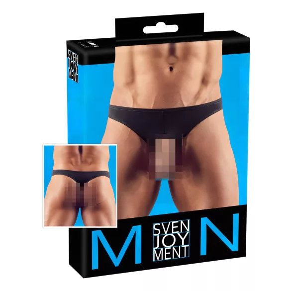 Showmaster - tanga para hombre - negro
