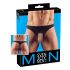 Tanga Showmaster para hombres (negro)