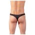 Tanga Showmaster para hombres (negro)