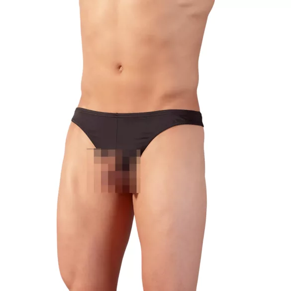 Showmaster - tanga para hombre - negro - XL
