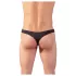 Showmaster - tanga para hombre - negro - XL
