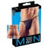 Tanga mini para hombres (negro) - M