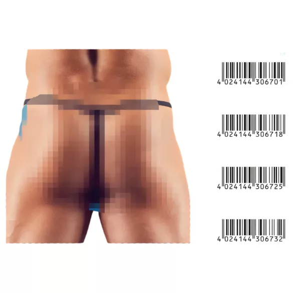 Minitanga - tanga para hombre - negro - L