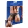 Svenjoyment - Tanga brillante para hombre con inserción transparente (negro)