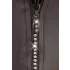 Svenjoyment - tanga hombre brillante con strass y cremallera - negro - M