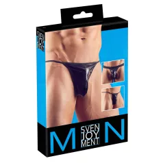 Svenjoyment - tanga para hombre - set 3 piezas - negro - S-L